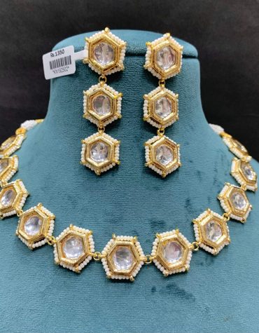 Kundan necklace set