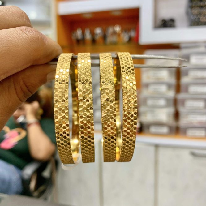 Gold Plated Bangles