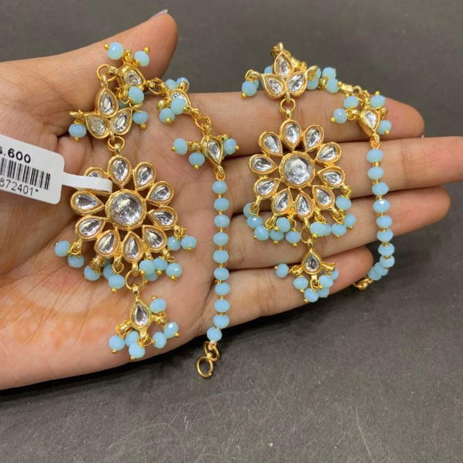 Kundan earrings