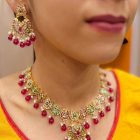 Jadau Necklace Set 52443