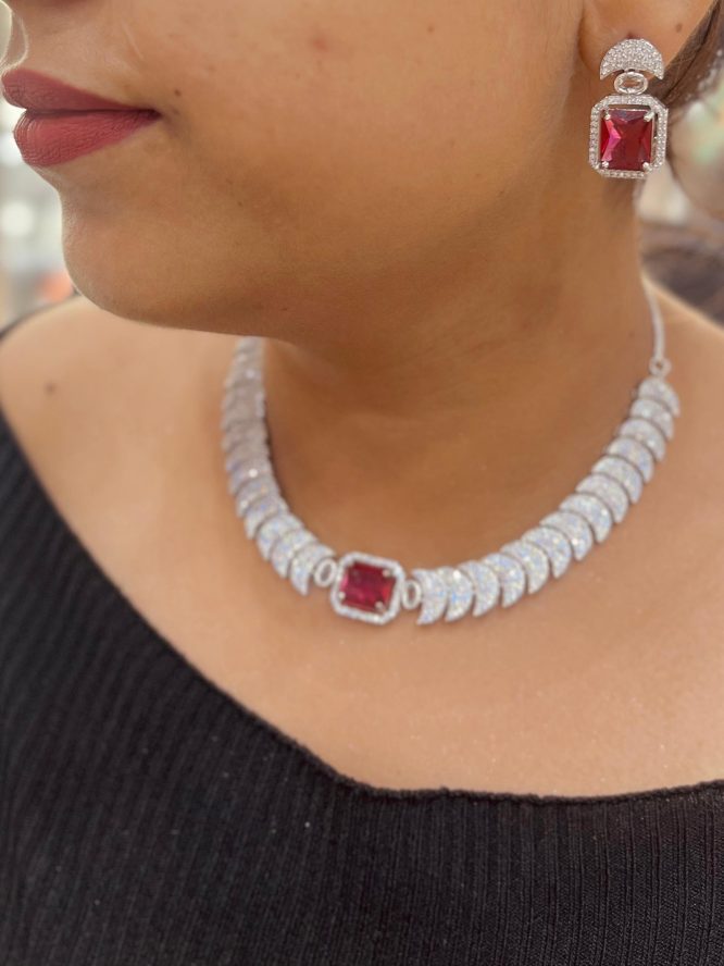 Zircon Necklace Set