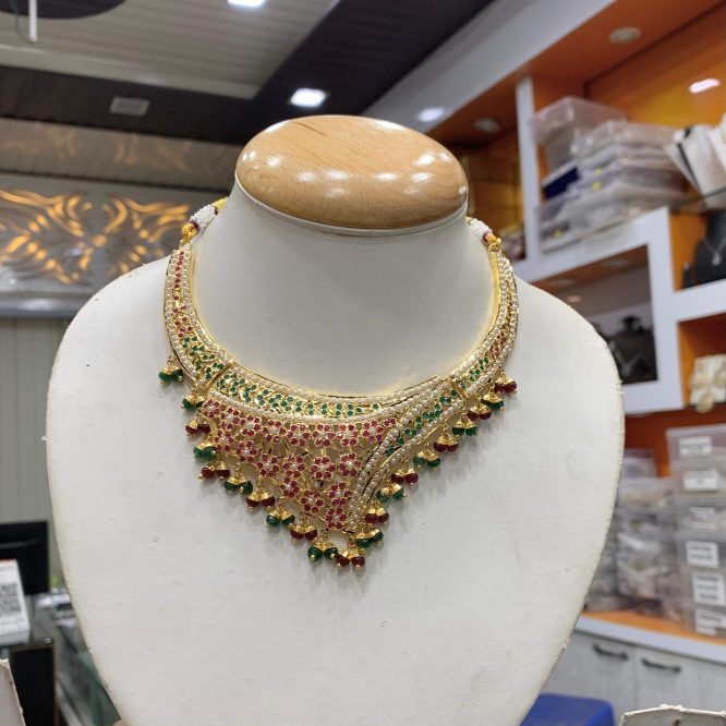 Jadau Necklace Sets 65498