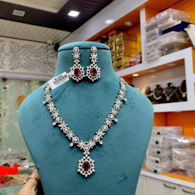 Zircon Necklace Set