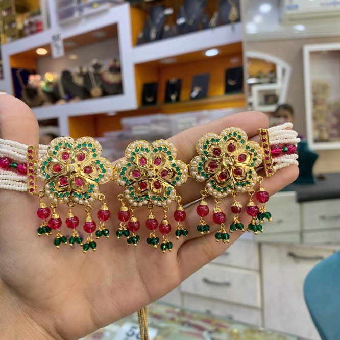 Jadau choker set 46745788