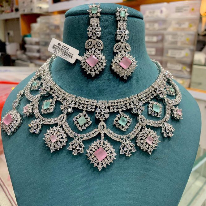Zircon Necklace Set