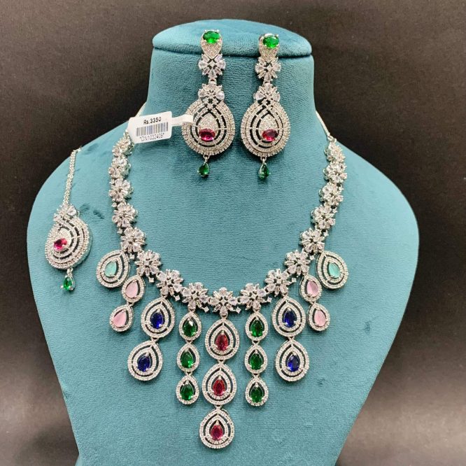 Zircon Necklace Set