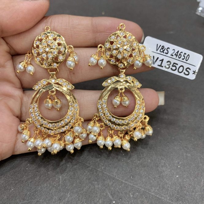 Jadau Earrings
