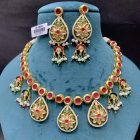Kundan necklace set