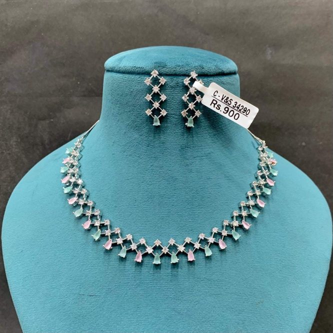Zircon Necklace Set