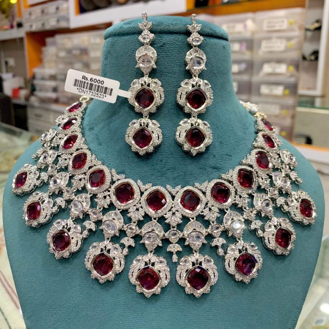 Zircon Necklace Set