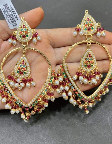 Jadau Earrings