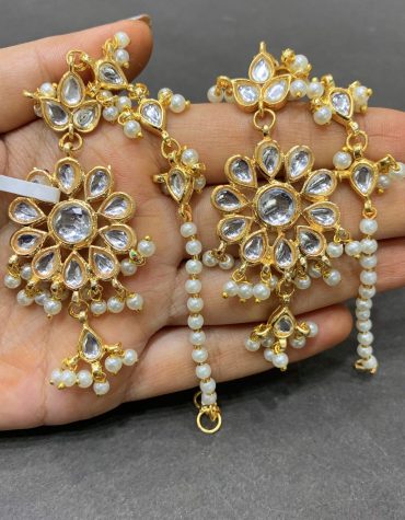 Kundan earrings