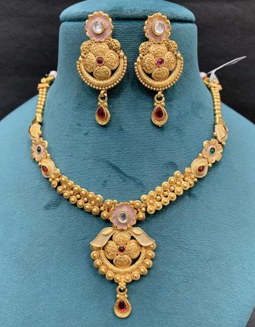 antique necklace set 4654654
