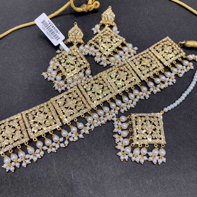Jadau necklace set783992578
