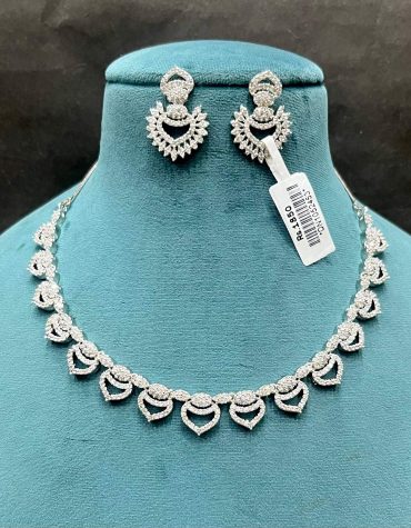 Zircon Necklace Set