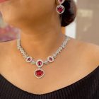 Zircon Necklace Set