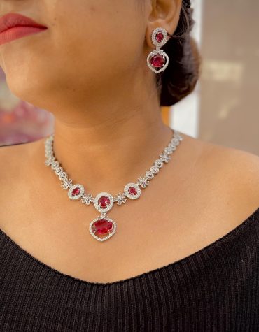 Zircon Necklace Set