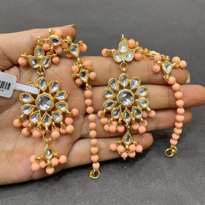 Kundan earrings