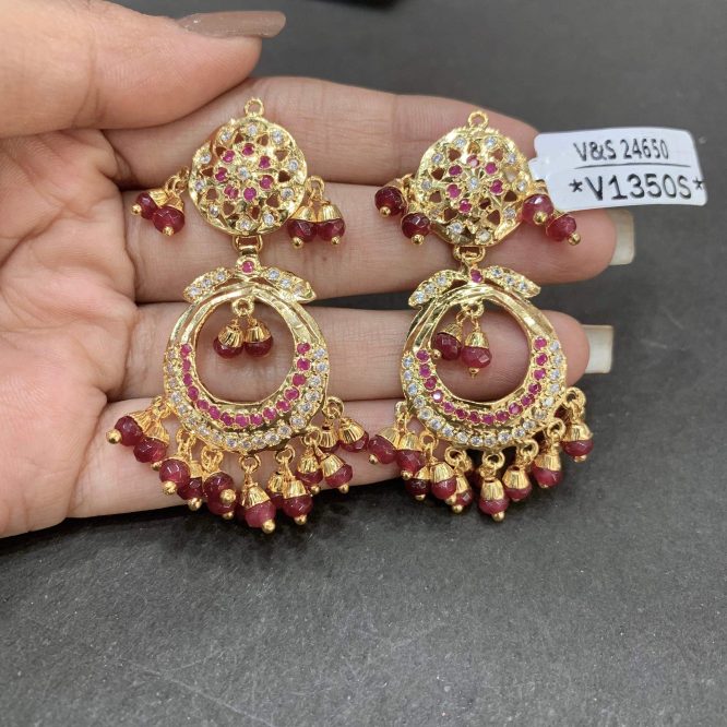 Jadau Earrings