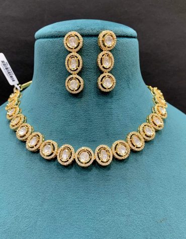 Kundan Necklace Set 283618