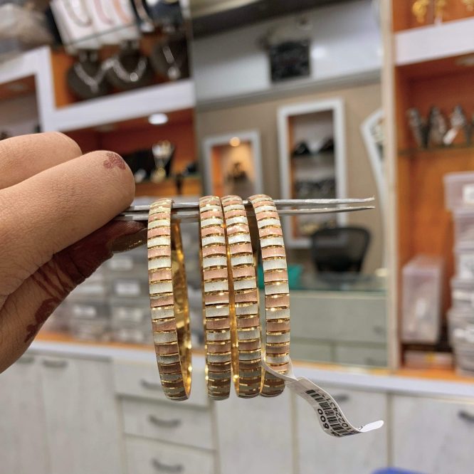 Gold Plated Bangles