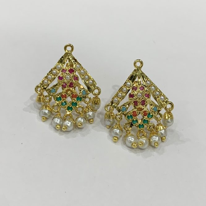 Jadau earrings