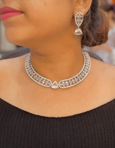 Zircon Necklace Set 5733