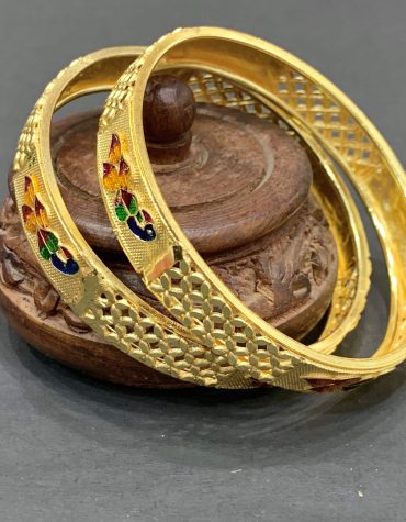 Gold Platted Bangles 466556