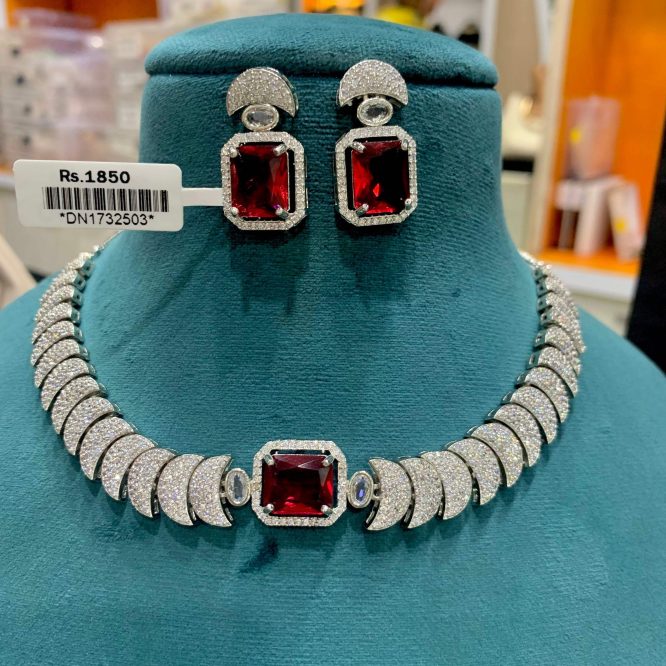 Zircon Necklace Set