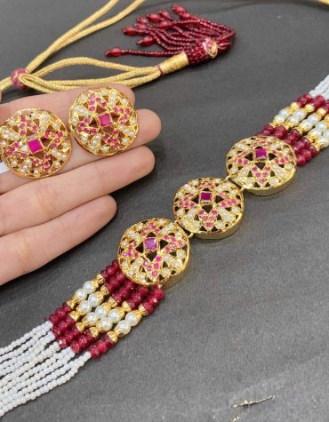 Jadau Necklace Set