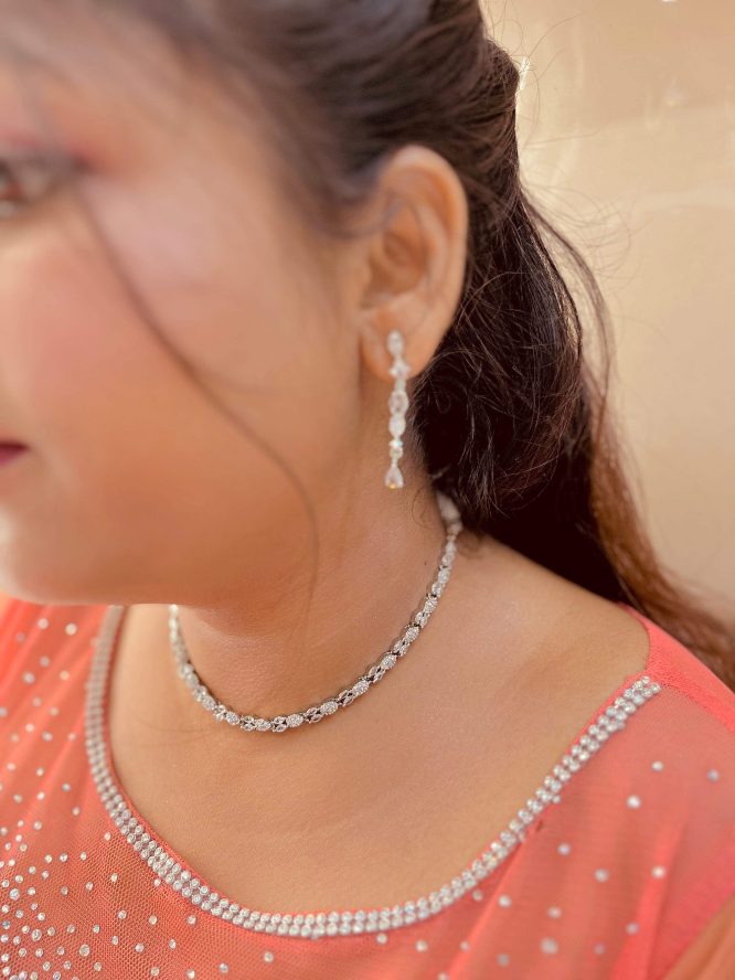 Zircon Necklace Set