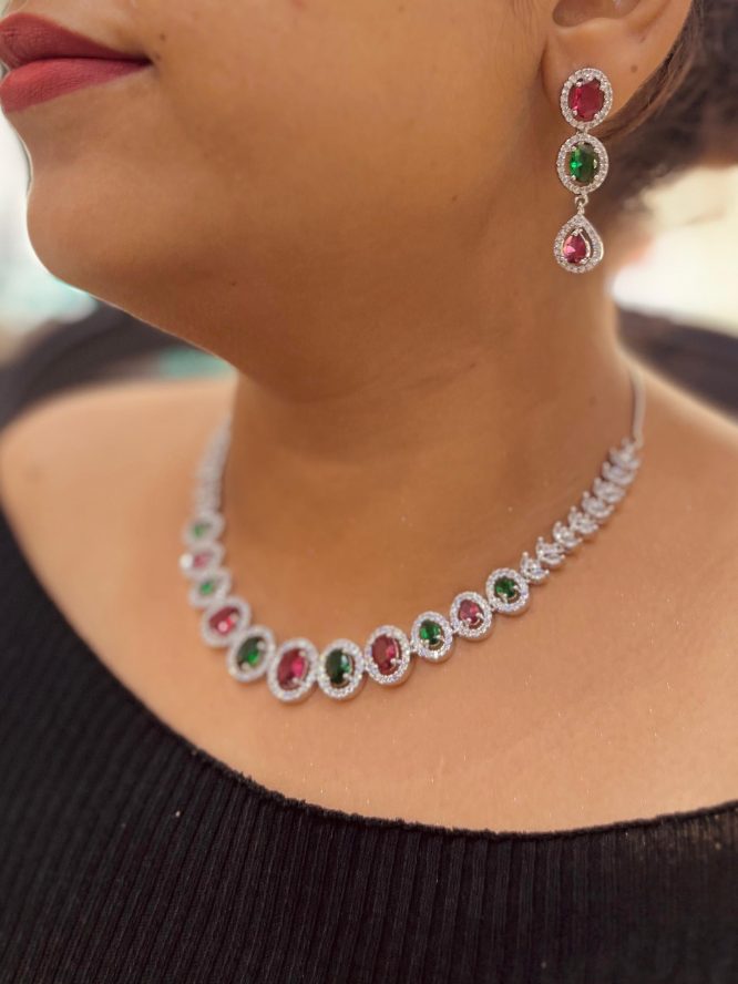 Zircon Necklace Set