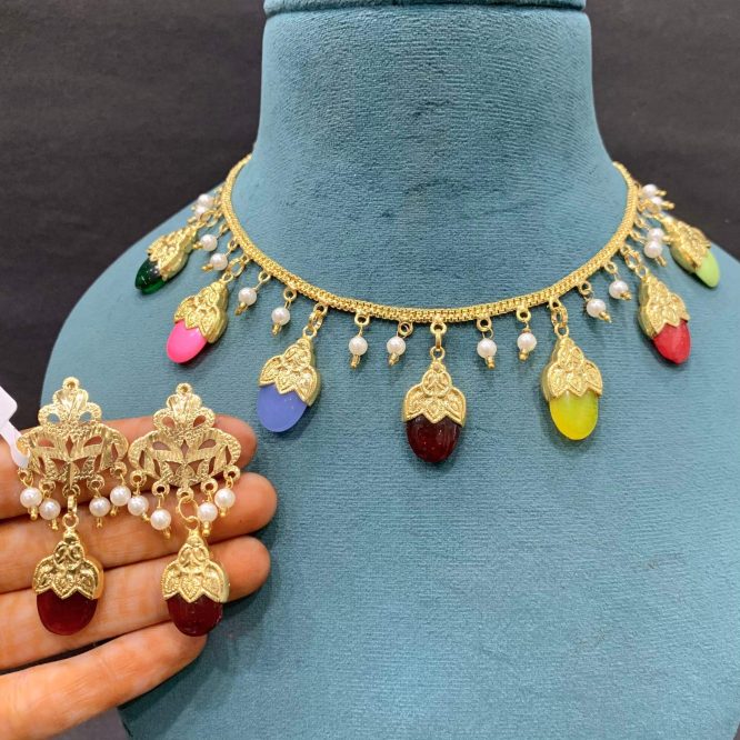 Jadau Necklace Set