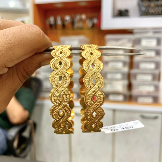 Gold Plated Bangles