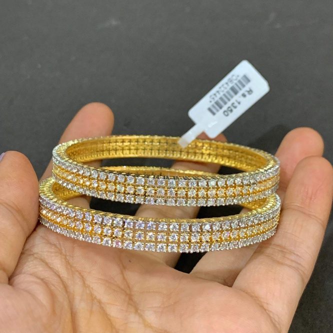 American Diamond Bangles