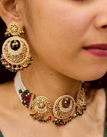 Jadau Necklace set 24578
