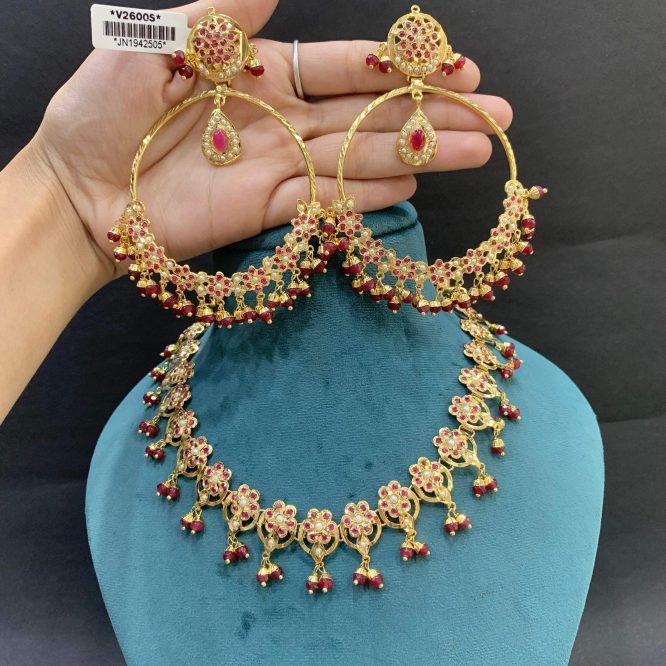 Jadau choker set 46753579