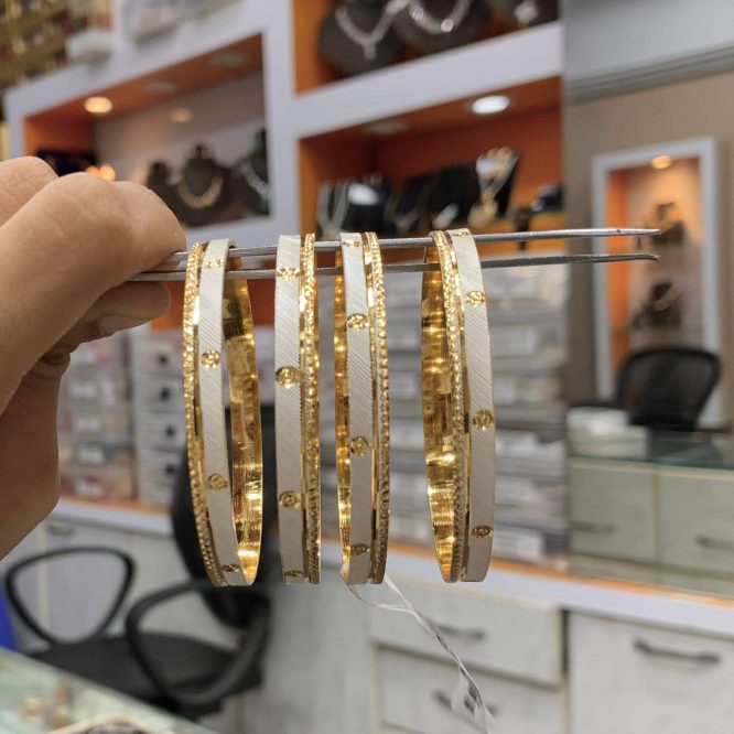 Gold Plated Bangles