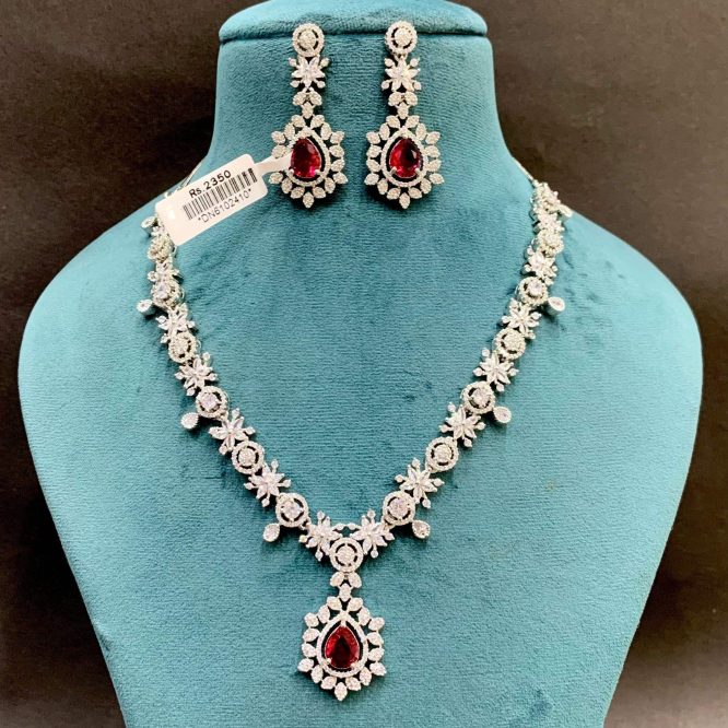 Zircon Necklace Set