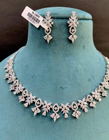 zircon Necklace Set 104820
