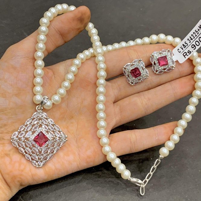 Zircon Pendant Sets