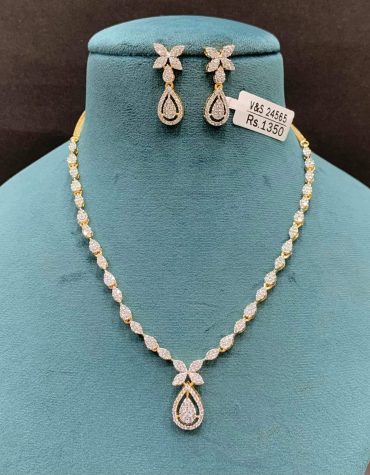 Zircon Necklace Set
