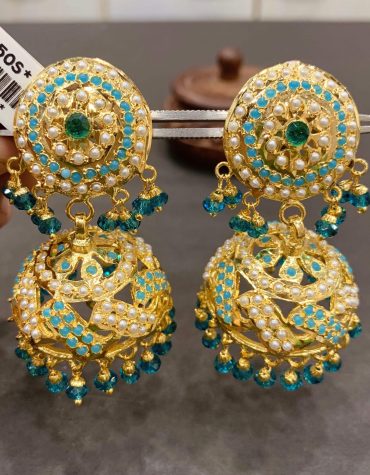 Jadau Earrings