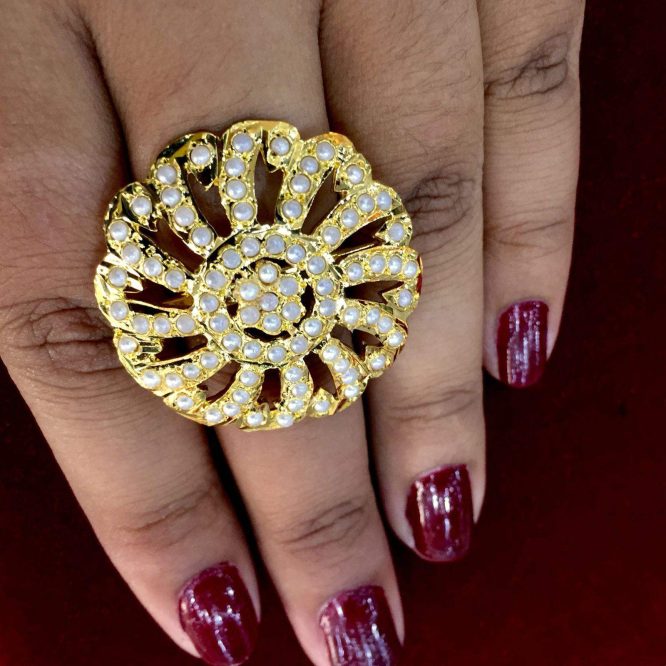 Jadau ring 88565
