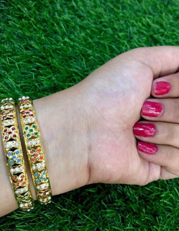 Jadau bangles