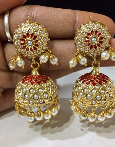 Jadau Earrings