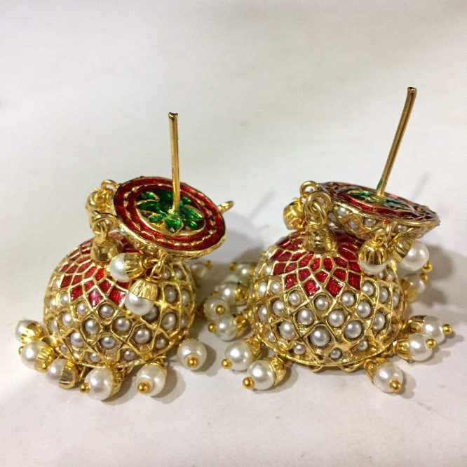 Jadau Earrings