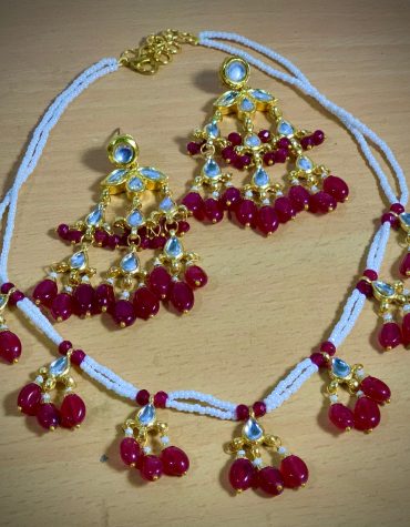 Kundan necklace set 52773763