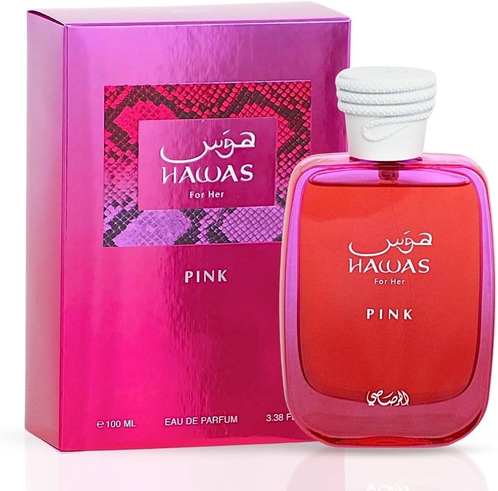 Rasasi Hawas Pink Eau De Parfum For Women 100 ML