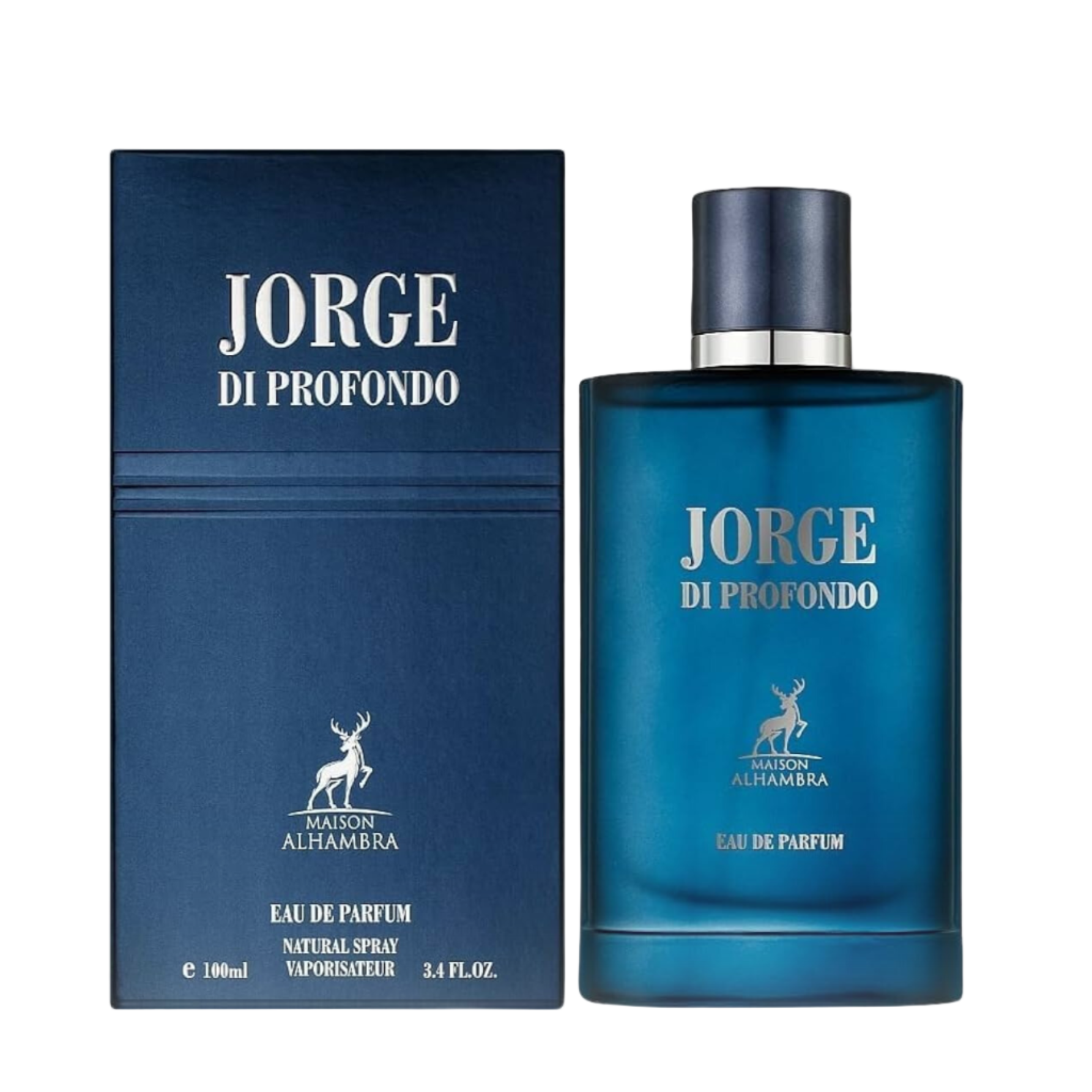 Maison Alhambra Jorge di Profondo Deep Blue Eau De Parfum For Men 100 ML